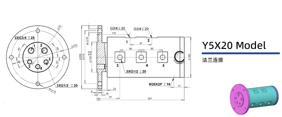 Y5X20型五通路ky体育平台网站
图纸及简介