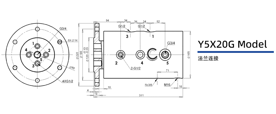 Y5X20G型五通路ky体育平台网站
图纸及简介